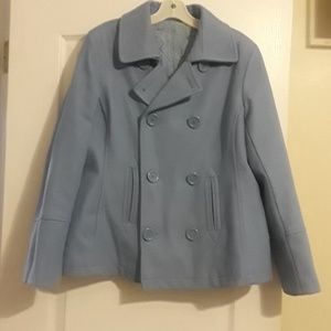 Women's wool pea coat